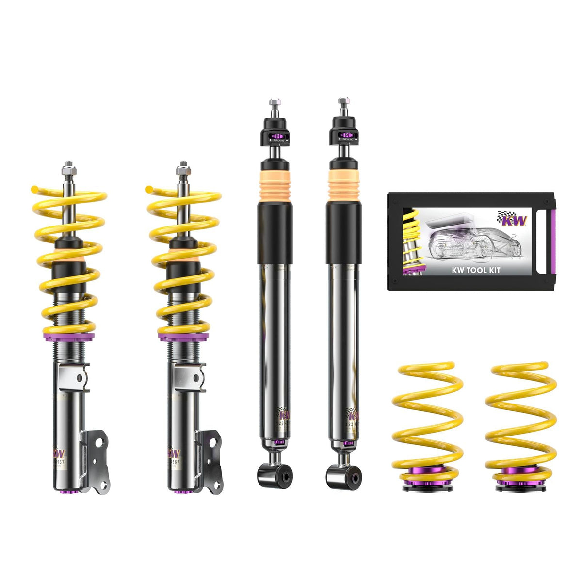 KW Coilover Kit V3 for 03/2014+ Mercedes Benz GLA-Class (X156)