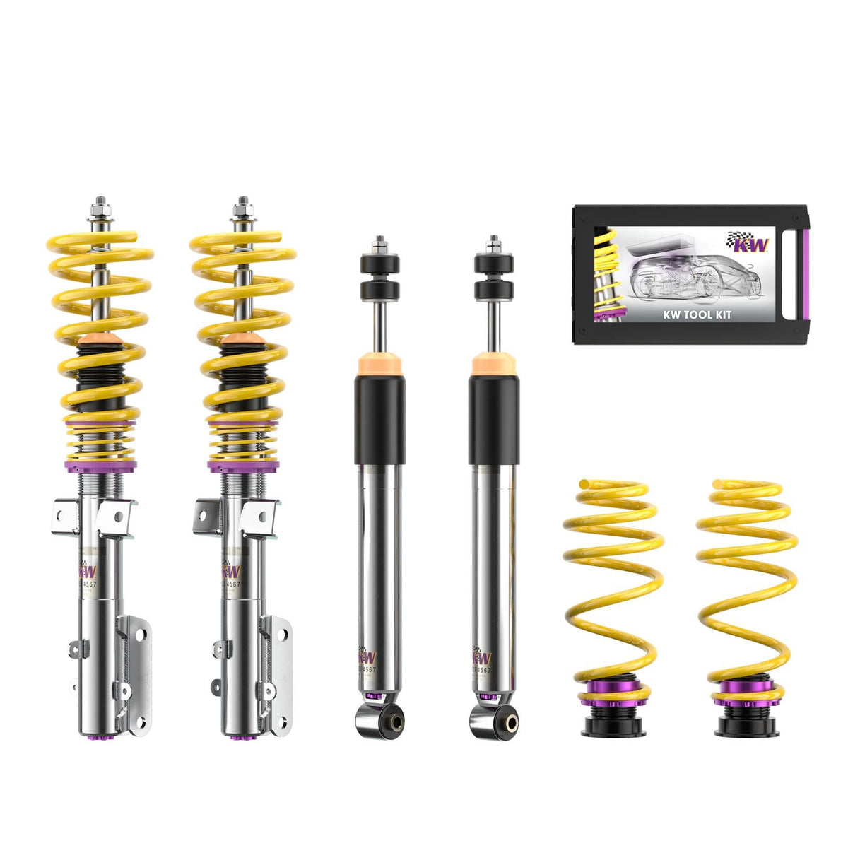 KW Coilover Kit V3 for 01/2005-12/2014 Ford Mustang Coupe
