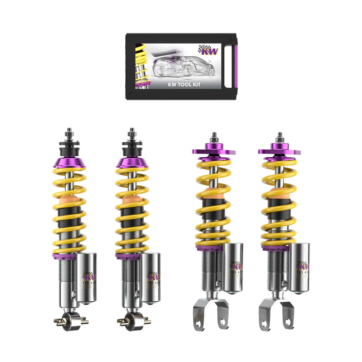 KW Coilover Kit V3 for 01/1997+ Chevrolet Corvette Convertible