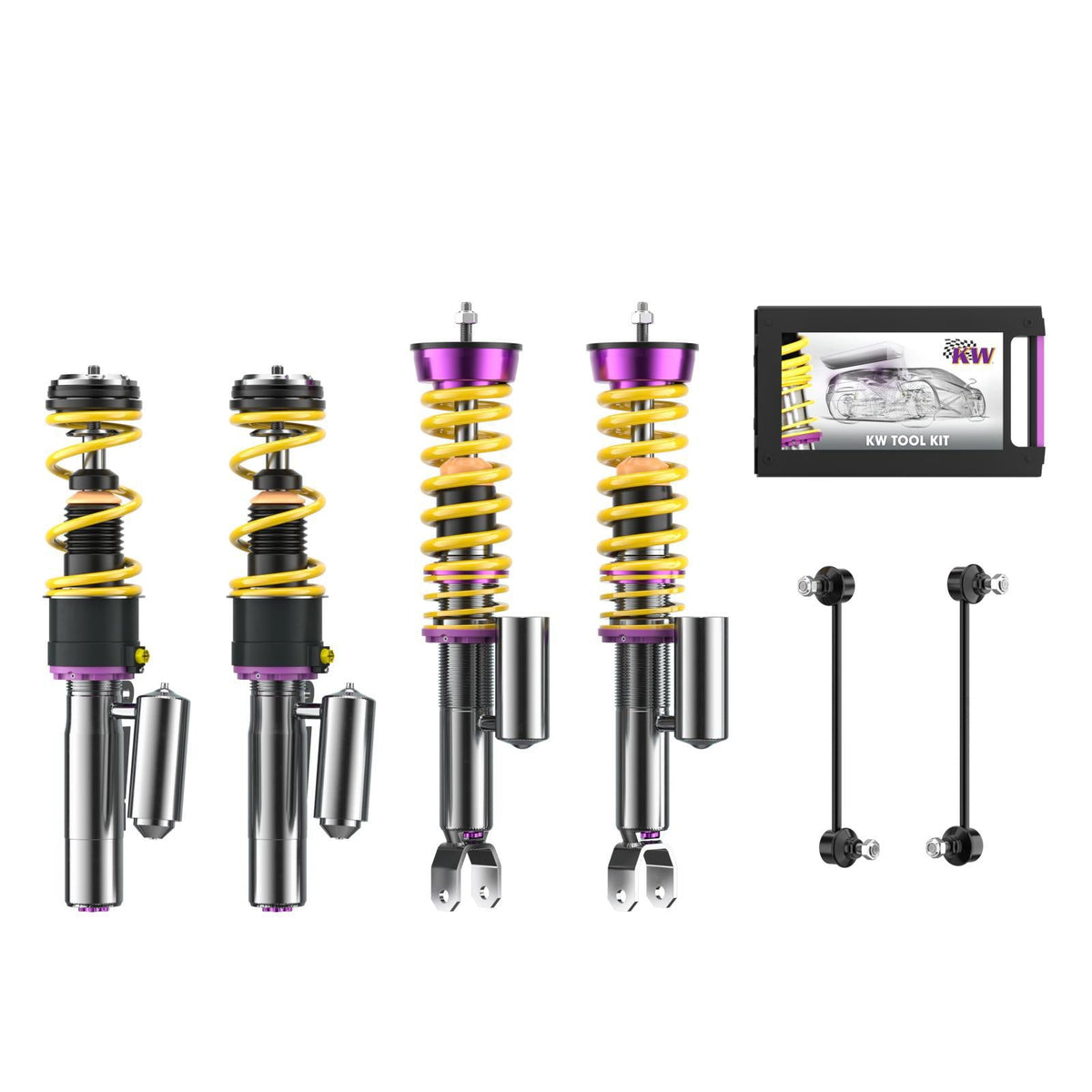 KW V3 w. HLS 2 Hydraulik Liftsystem Porsche 997 Coupe 997Turbo