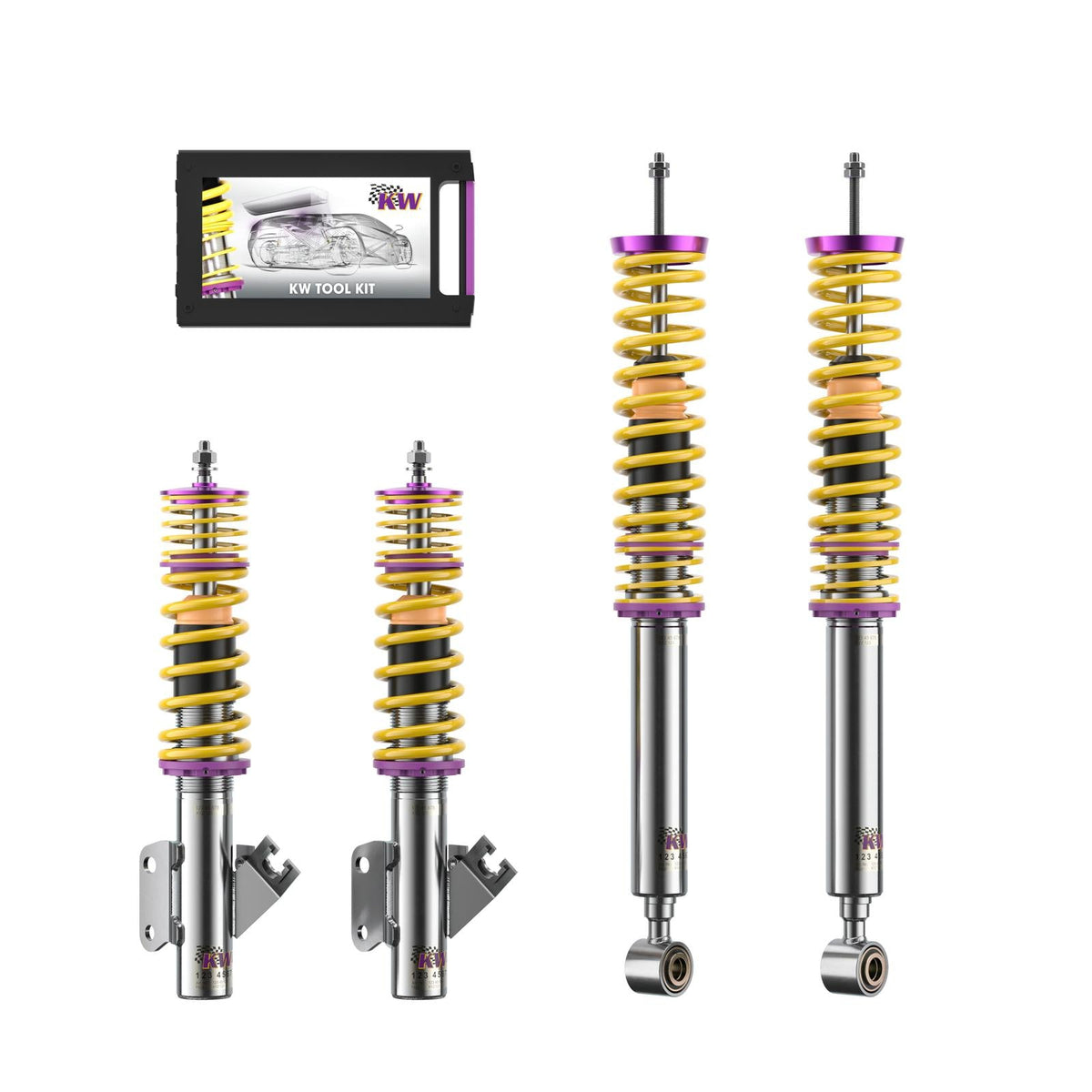 KW Coilover Kit V3 for Nissan Silvia Coupe (S14)