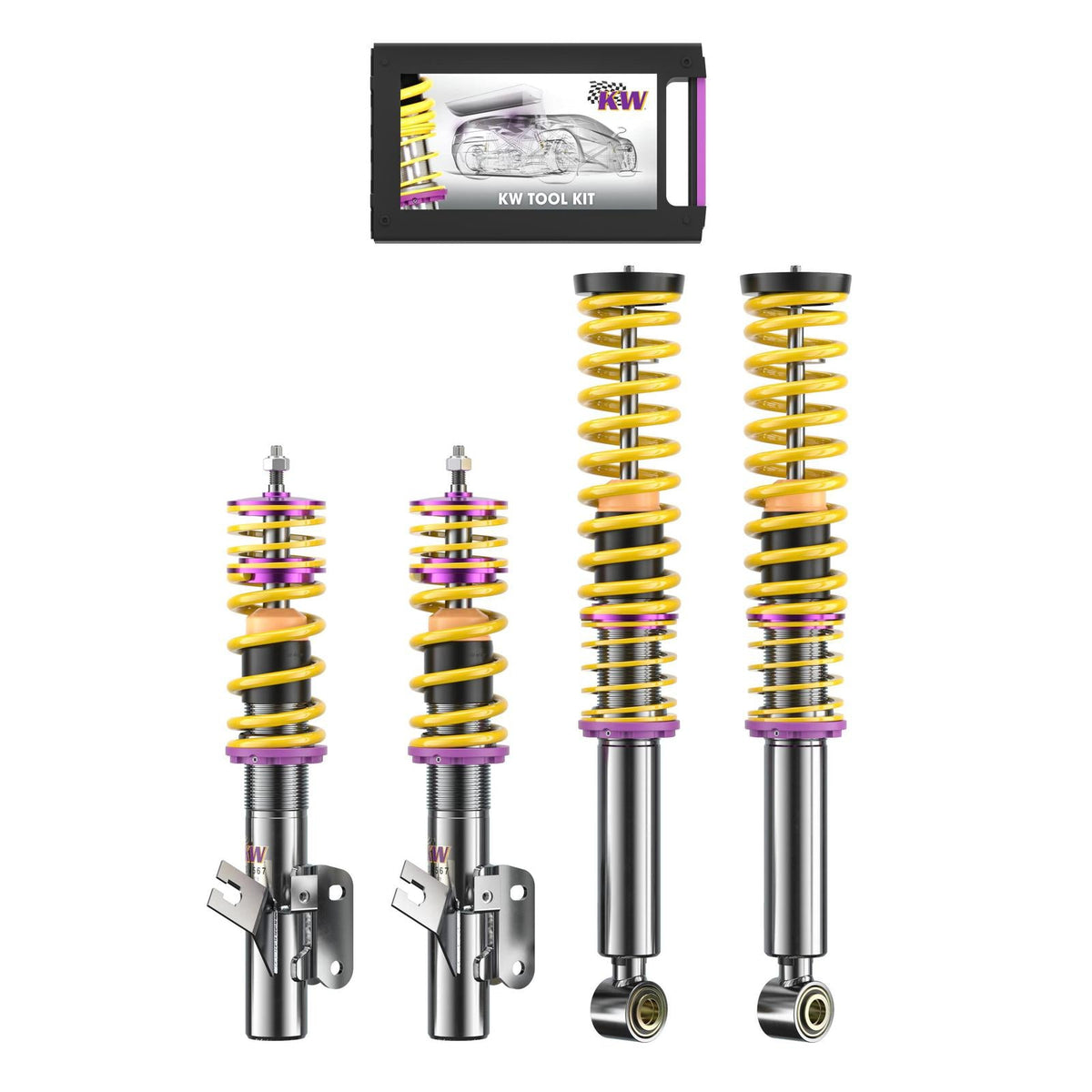 KW Coilover Kit V3 for 07/1988-11/1993 Nissan 200 Sx (S13)
