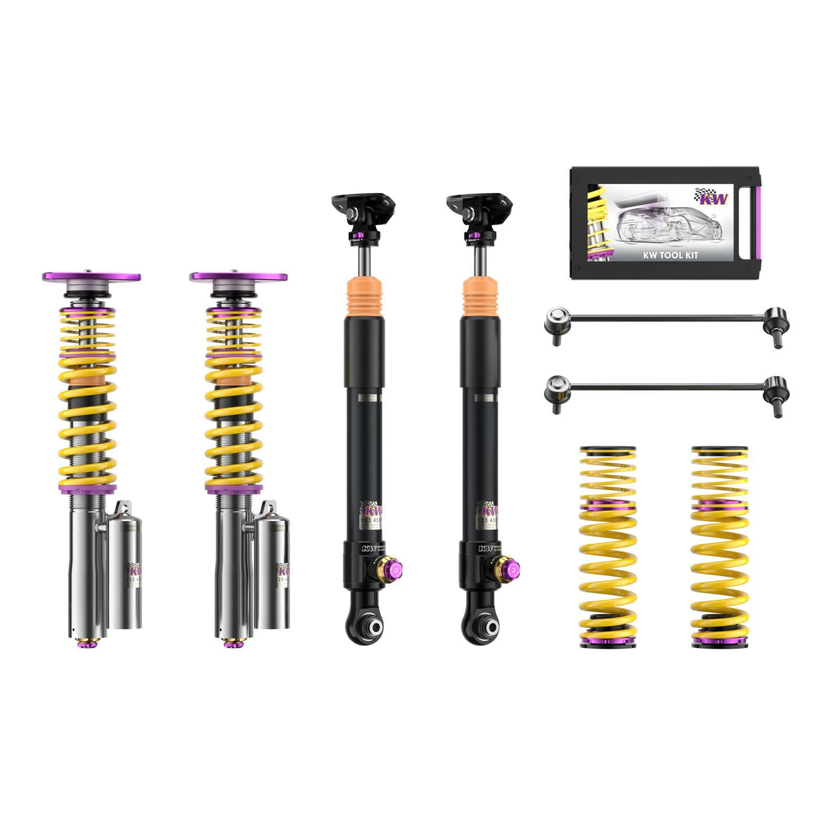 Coilover suspension V4 Clubsport w/ top mounts