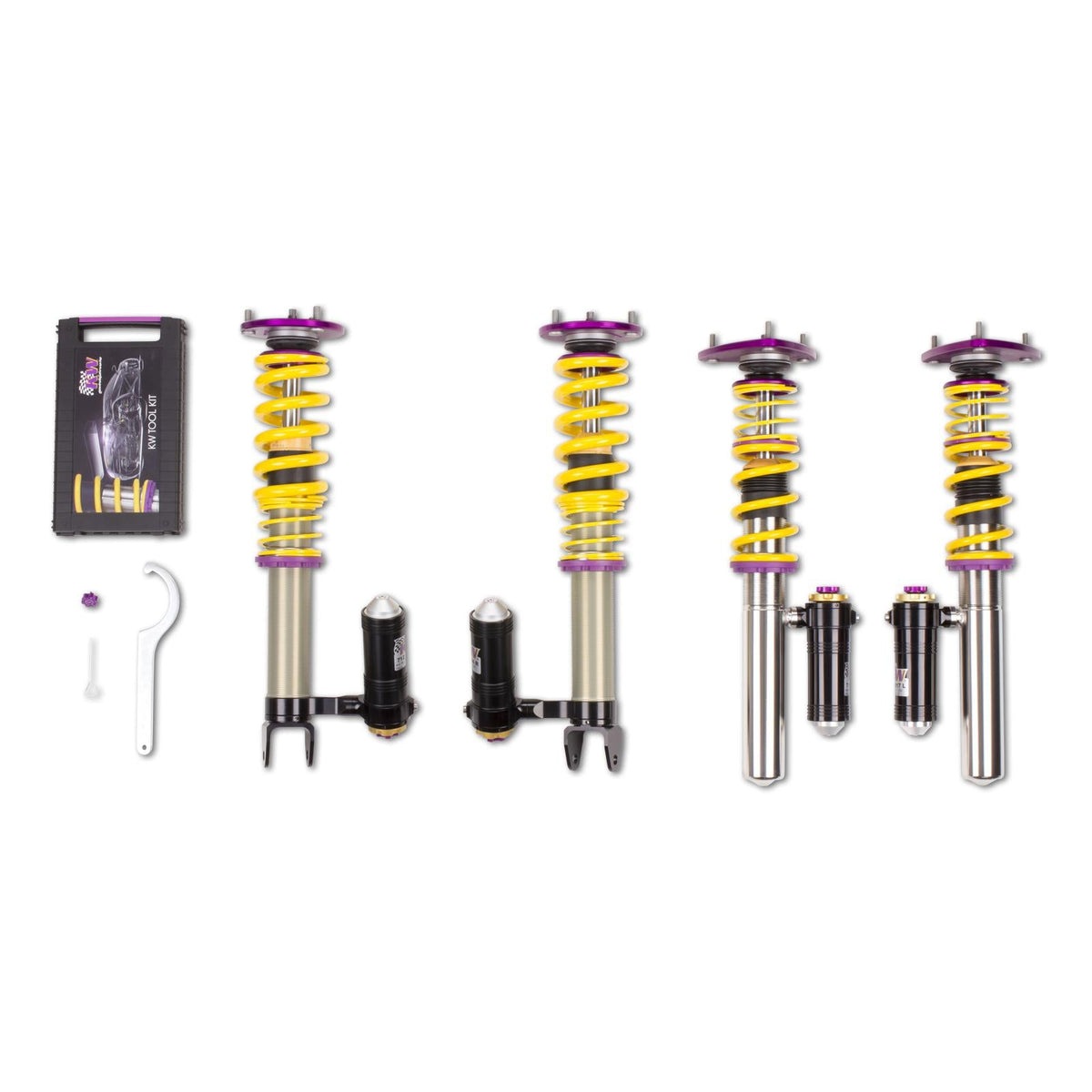 KW Coilover Kit V4 Clubsport for 05/2010+ Porsche 911 (997) w/ Top Mounts