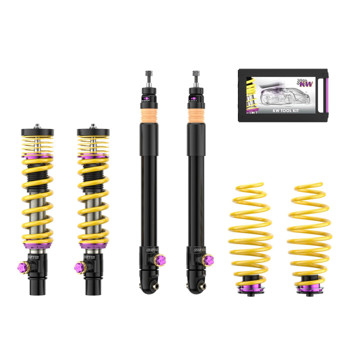 KW Coilover Kit V4 for 12/2019+ Audi A7 Sportback (4KA)