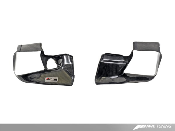 AWE Audi 2.7T Intercooler Carbon Fiber Shrouds - Shrouds Only Set of Two