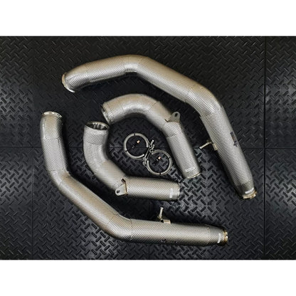 Redstar Mercedes G500 G550 W463A Downpipes