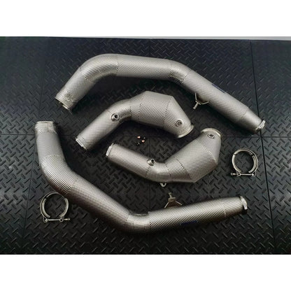 Redstar Mercedes G63 W463A M177 Downpipes