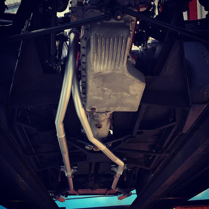 QuickSilver Stainless Steel Exhaust 'Twin' System - Aston Martin DB Mk3 (1957-1959)