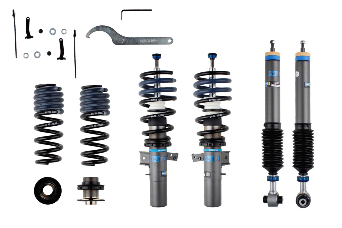 Bilstein T1 Front and Rear Coilover Kit for Toyota Supra A90 2020 on (20-30mm / 10-35mm)