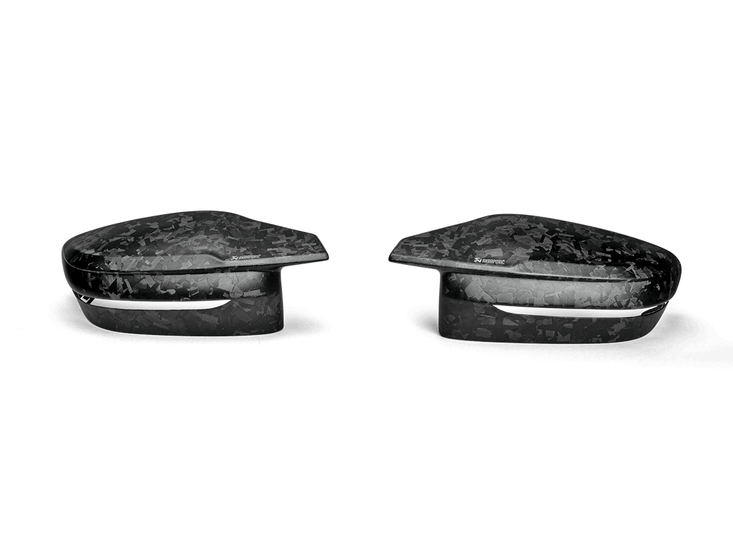 Akrapovic Chopped Carbon Fibre Mirror Cap Set for G8X/G42 M2/M3/M4/M240i - Matte