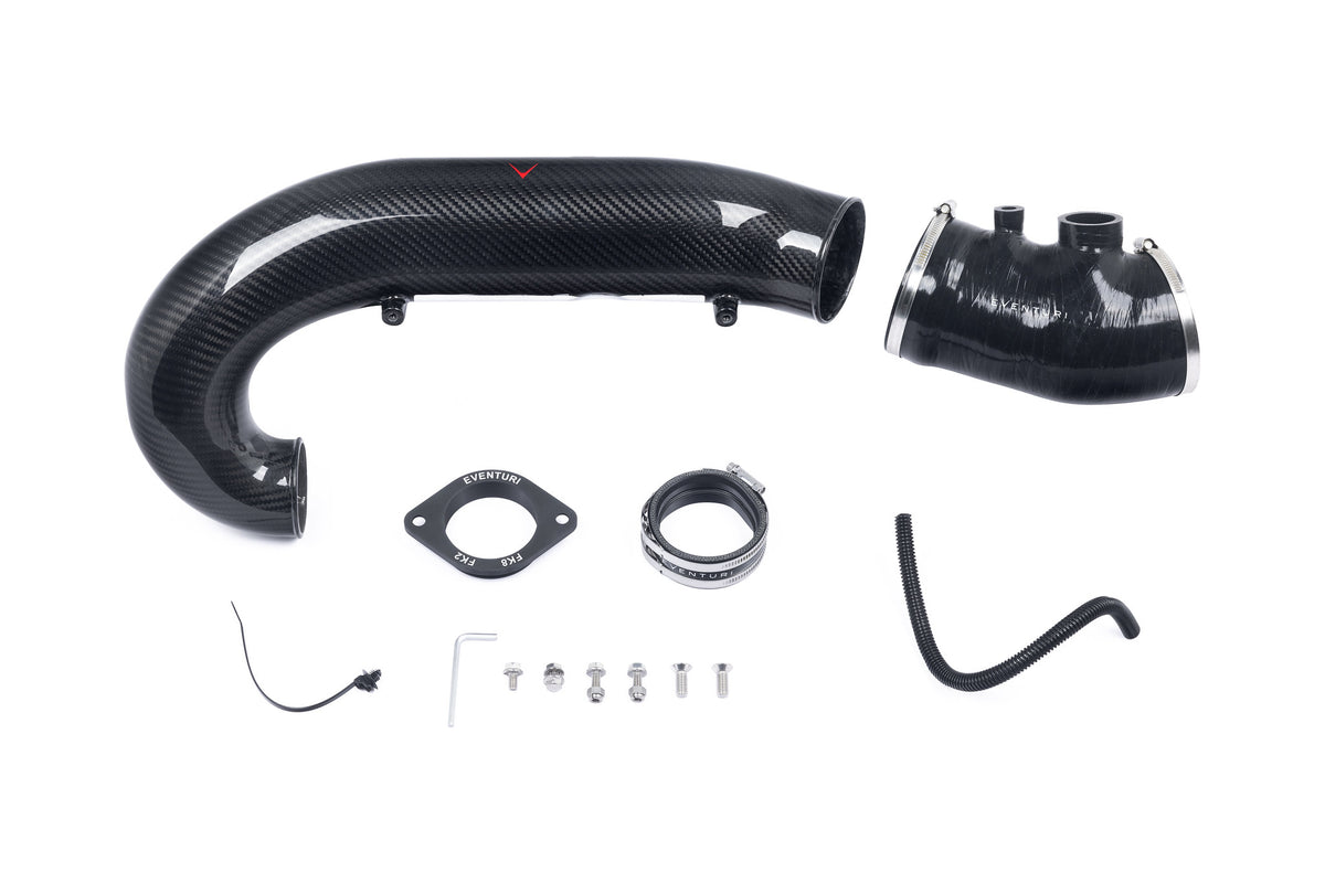 Eventuri Civic FK8 V3 Oversized Carbon Turbo Tube