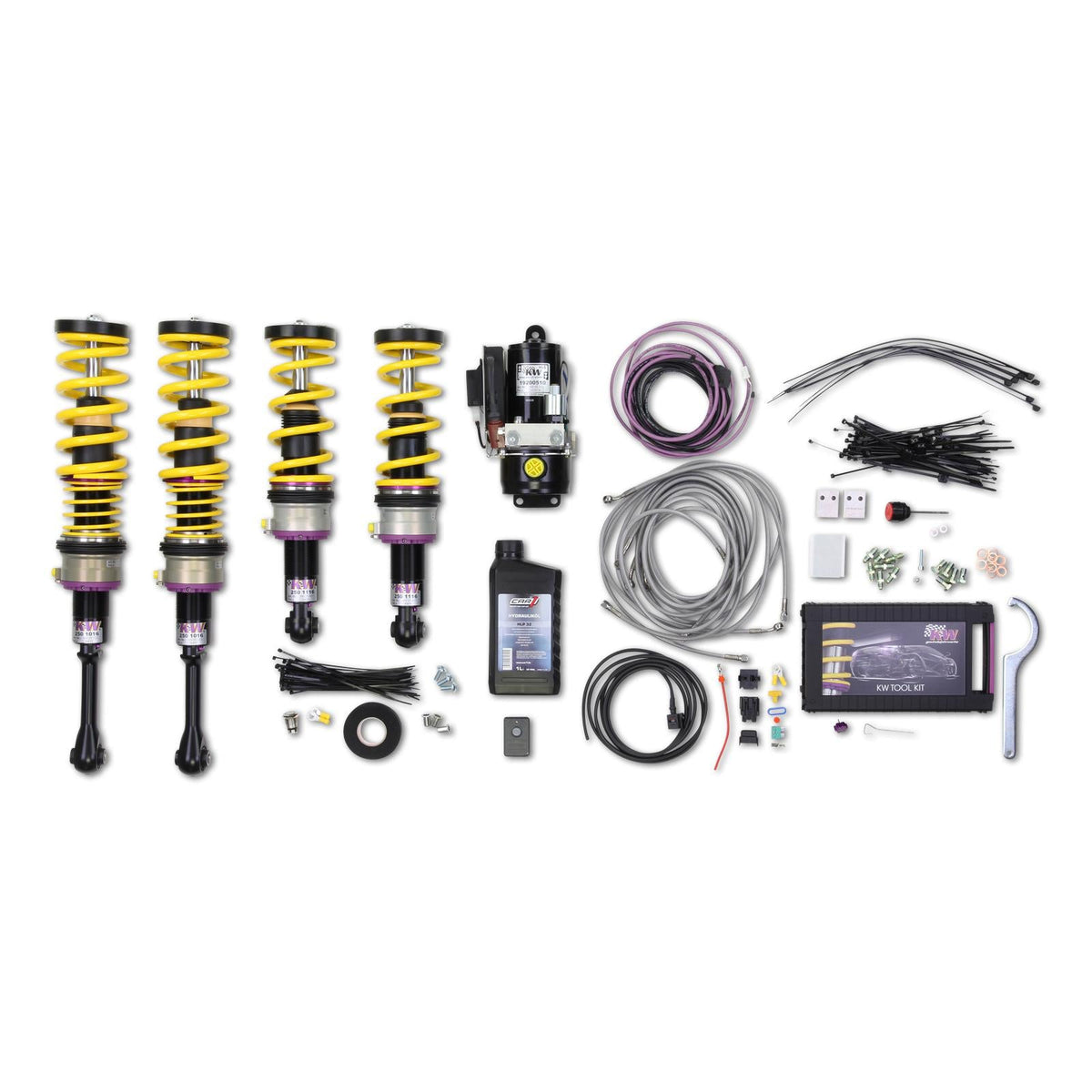 KW V3 w. HLS 4 Hydraulik Liftsystem Porsche 997 Cabrio 997Turbo