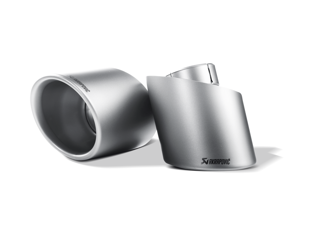 Akrapovic Titanium Tail Pipe Set for Abarth 500/500C