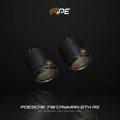 iPE Rear Valvetronic System - Porsche 718 Spyder RS and Cayman GT4 RS
