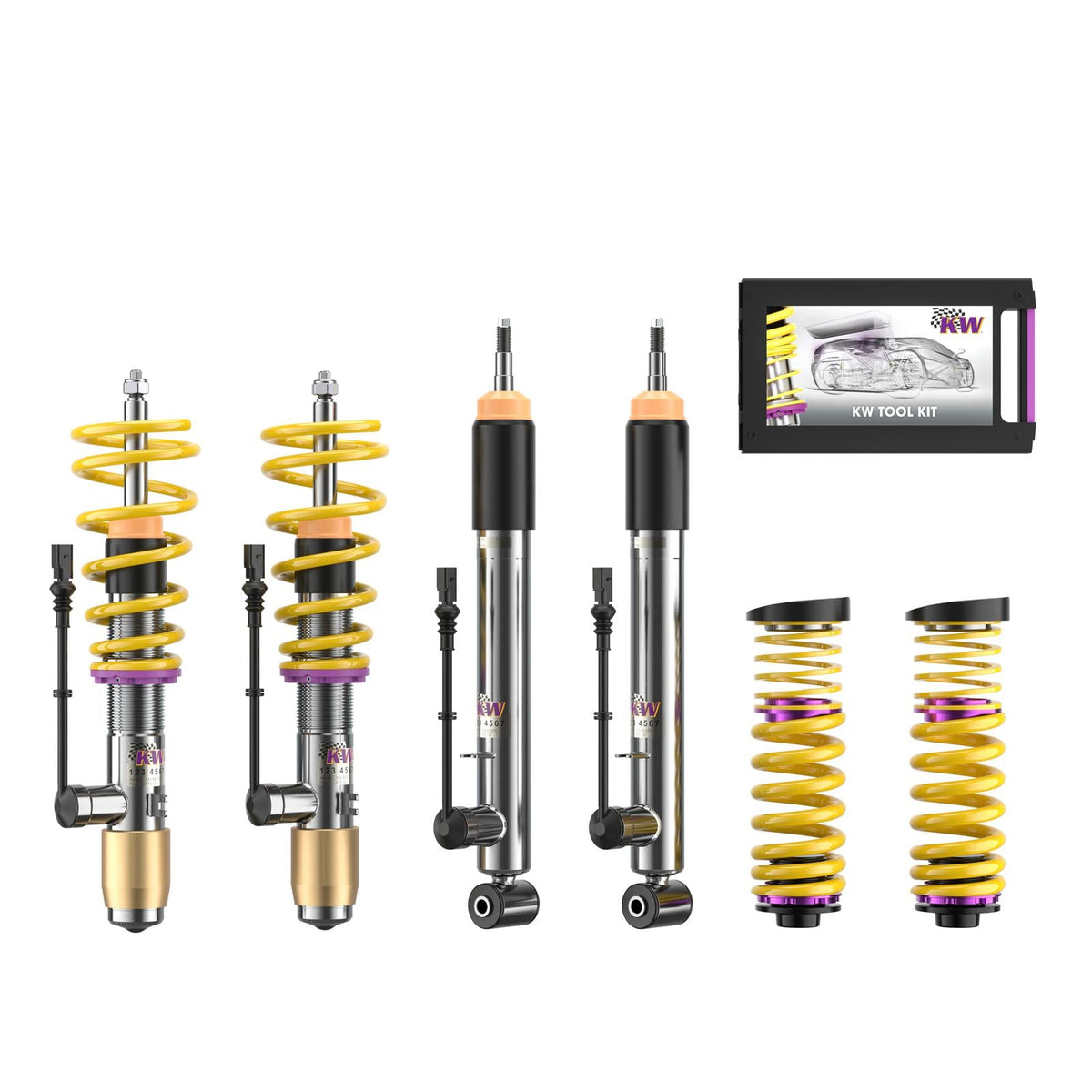 KW Coilover Kit DDC - ECU for 03/2010+ Mercedes Benz SLS AMG Roadster (R197)