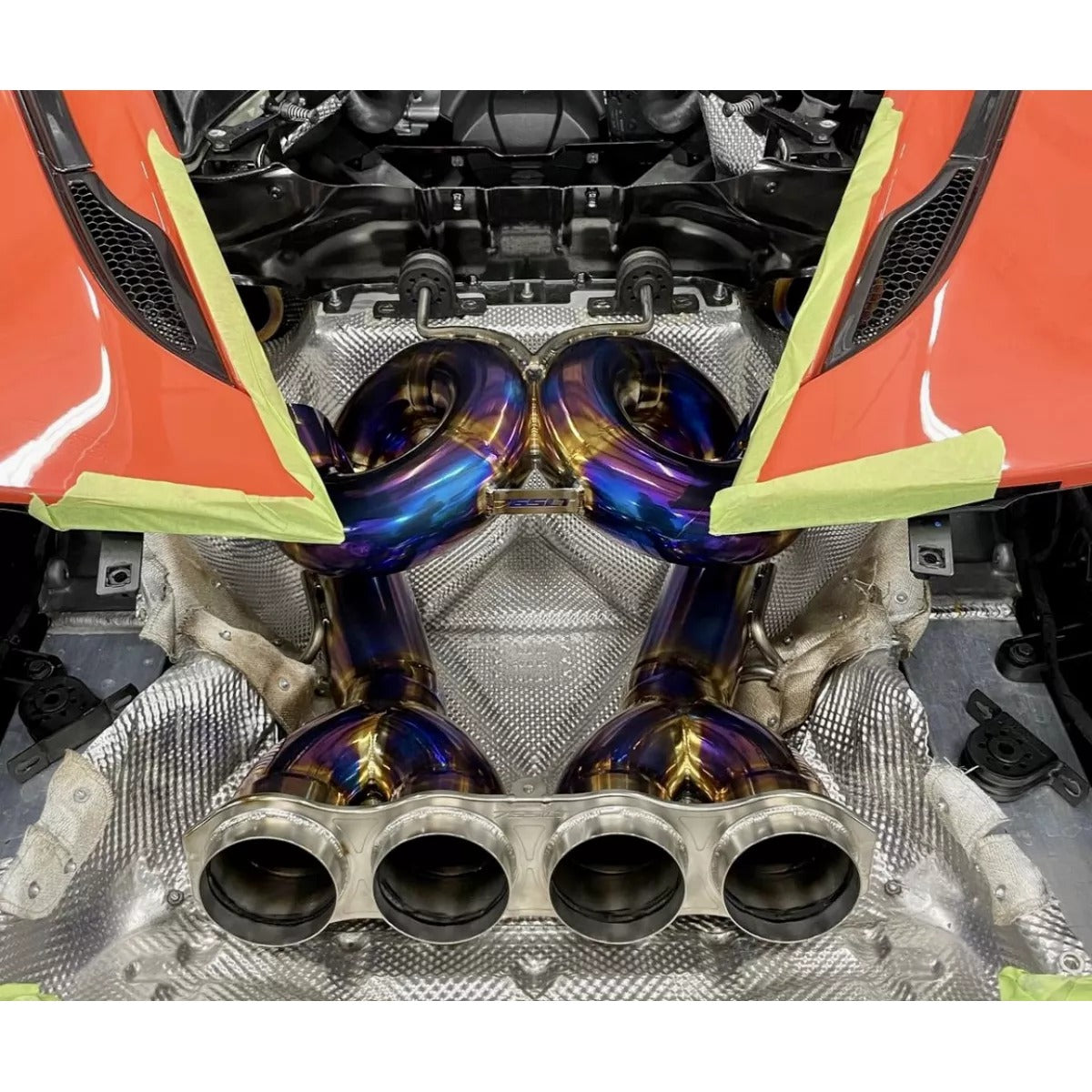 Redstar McLaren 765LT High Frequency Exhaust System