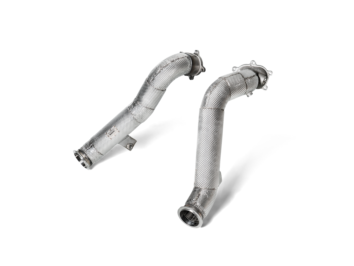 Akrapovic Downpipe Set (SS) for Audi RS6 Avant (C7) [Requires Akra Link Pipes]