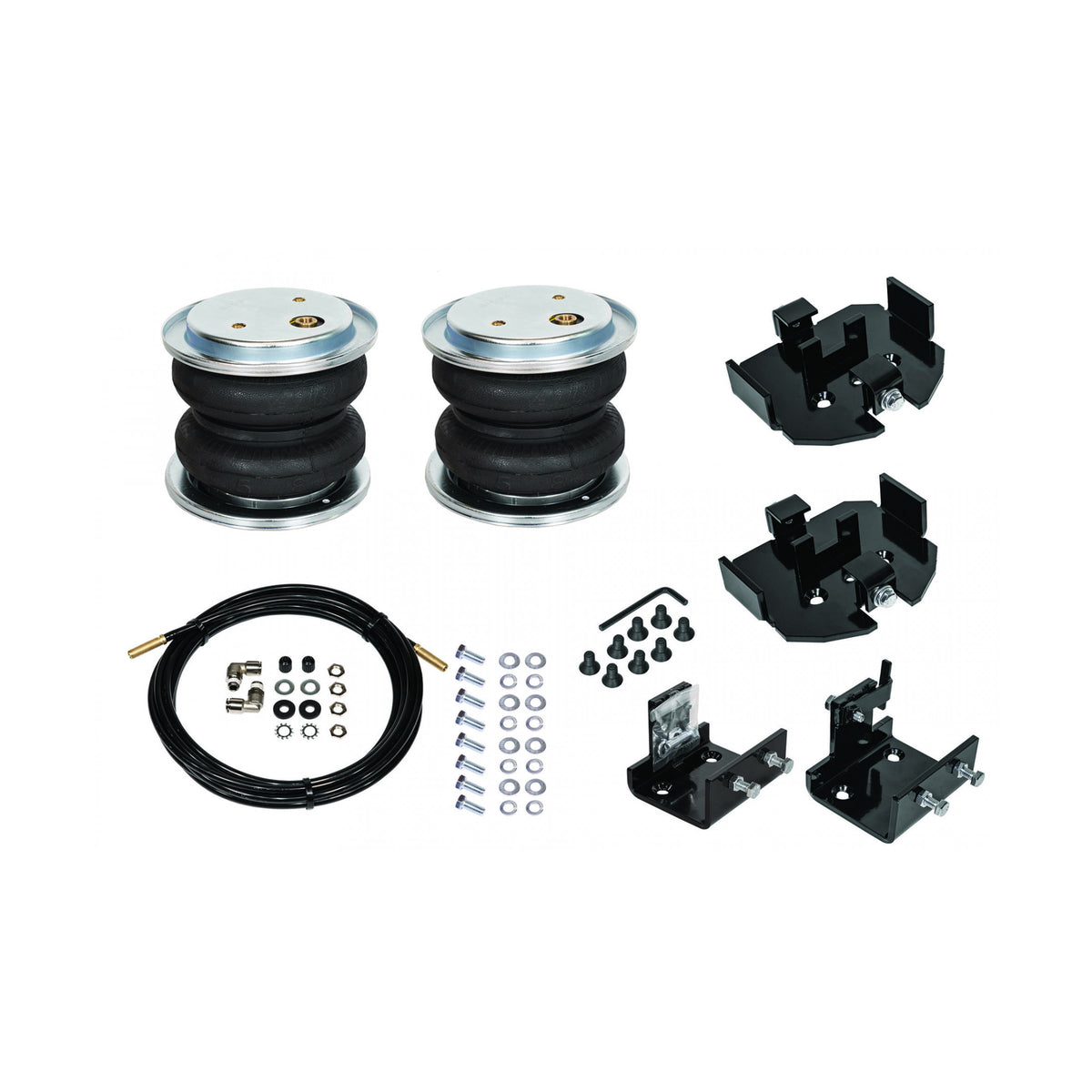 Polyair Bellows Airbag Kit - Ford Ranger PX, Mazda BT-50 (0-1" lift)