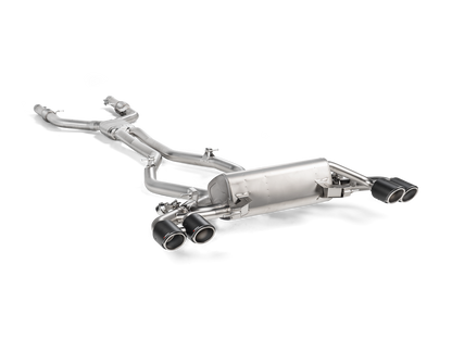 Akrapovic Evolution Link Pipe Set (Titanium) for Alfa Romeo Giulia Quadrifoglio