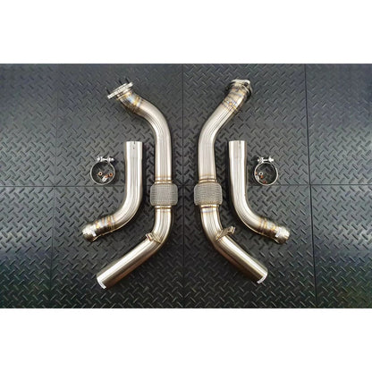 Redstar Porsche 971.1 Panamera 4/4S E-Hybrid Secondary Downpipes