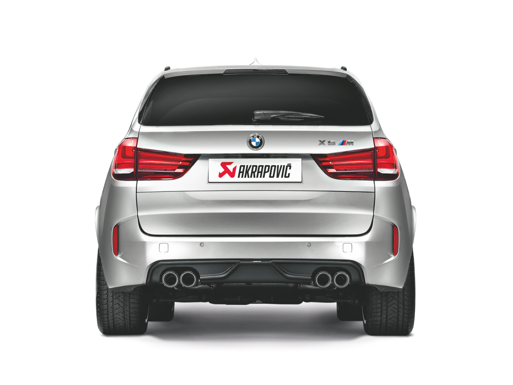 Akrapovic Rear Carbon Fibre Diffuser - Matte for X5M (F85)