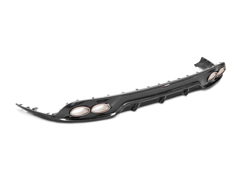 Akrapovic Rear Carbon Fibre Diffuser for Porsche 991.2 Turbo / Turbo S