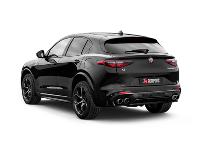 Akrapovic Slip On Line (Titanium) for Alfa Romeo Stelvio Quadrifoglio