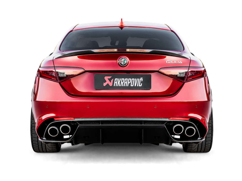 Akrapovic Slip-On Line (Titanium) for Alfa Romeo Giulia Quadrifoglio