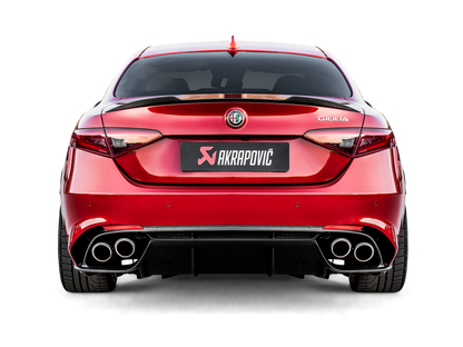 Akrapovic Slip-On Line (Titanium) for Alfa Romeo Giulia Quadrifoglio