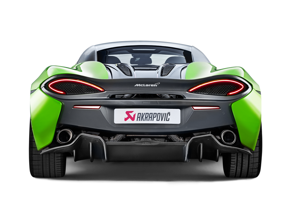 Akrapovic Slip-On Line (Titanium) for McLaren 570S