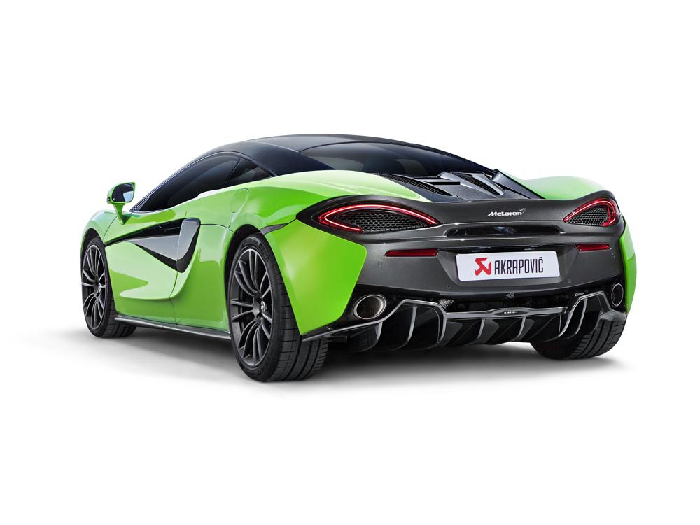 Akrapovic Slip-On Line (Titanium) for McLaren 570S