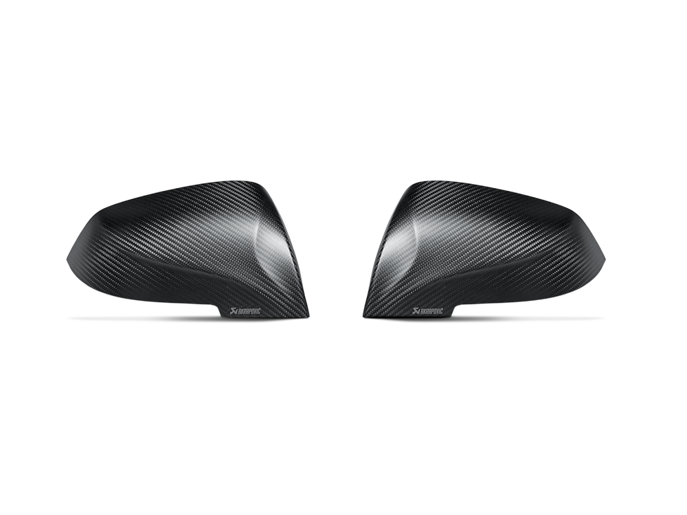 Akrapovic Carbon Fibre Mirror Cap Set for BMW M2/M140i/M240i/340i/440i (F87, F2X, F3X)