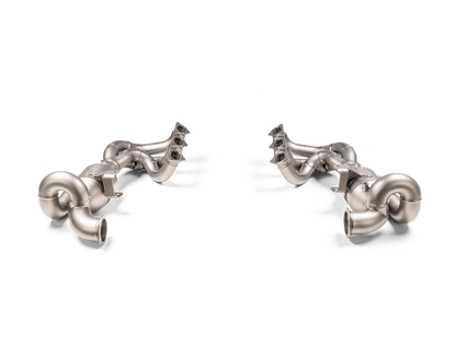 Akrapovic Evolution Header Set (Titanium) for Porsche 992 GT3