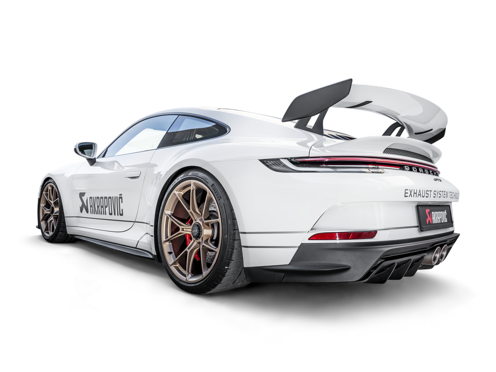 Akrapovic Evolution Header Set (Titanium) for Porsche 992 GT3