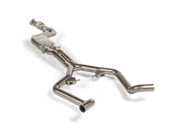 Akrapovic Evolution Link Pipe Set (Titanium) for Mercedes AMG C63S E Performance (W206/S206)