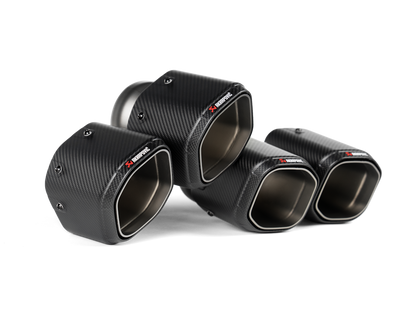 Akrapovic Hexagonal Tail Pipe Set (Carbon) for BMW M5 (G90, G99)