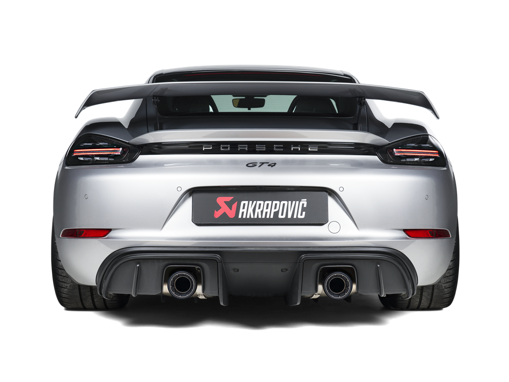 Akrapovic Exhaust System for Porsche 718 Cayman GT4/Spyder/GTS 4.0/Boxster GTS 4.0 (Pre Bracket Change)