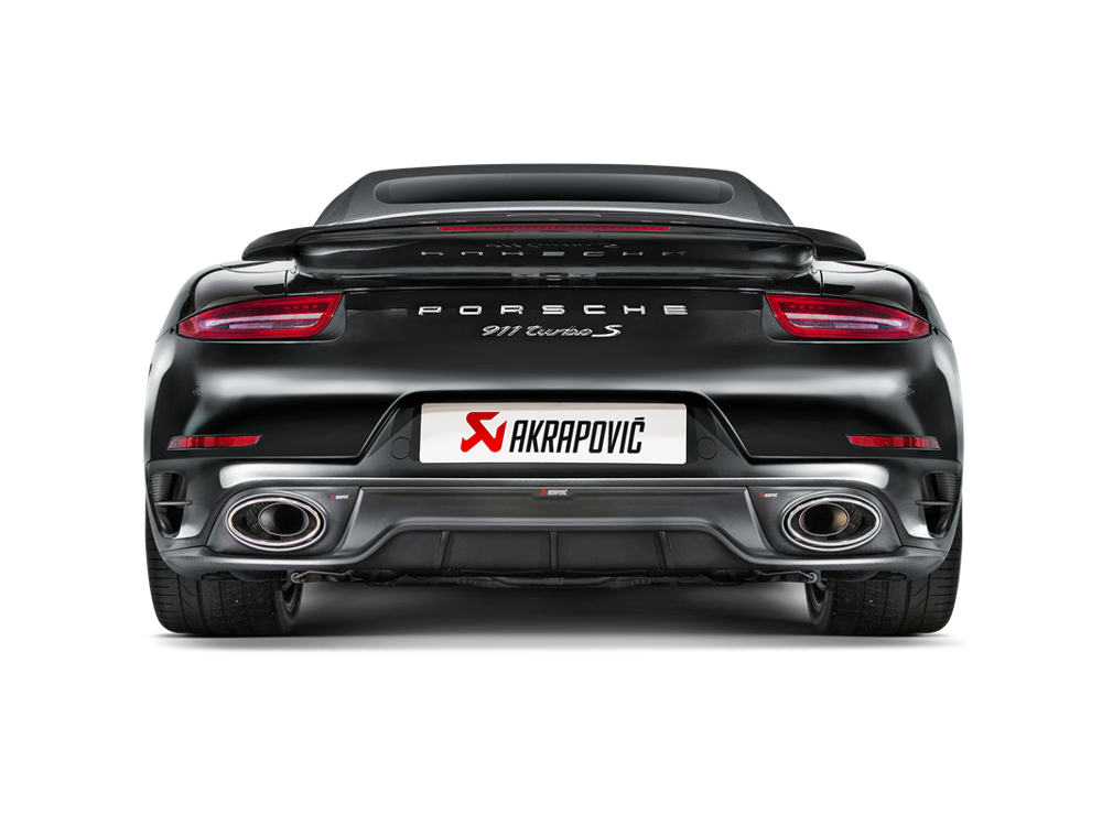 Akrapovic Exhaust System for Porsche 911 Turbo/Turbo S (991.1)