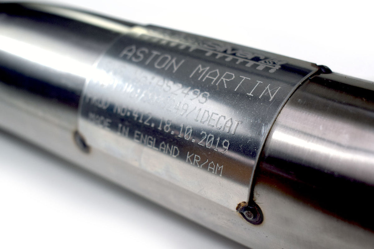 Quicksilver Aston Martin Vantage Secondary Catalyst Delete Pipes (2018 - 24)