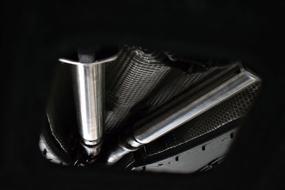 QuickSilver Secondary Catalyst Replacement Pipes - Aston Martin Rapide (2010 on)