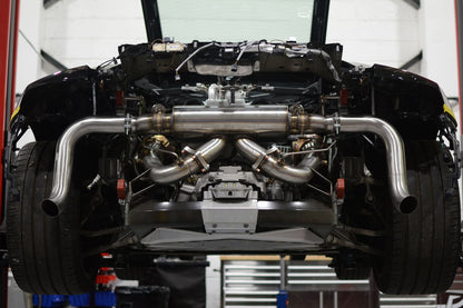 Quicksilver Audi R8 V10 (with GPFs) Sport Exhaust with Sound Architect™ OR GPF delete pipes (2020 on EURO Spec)
