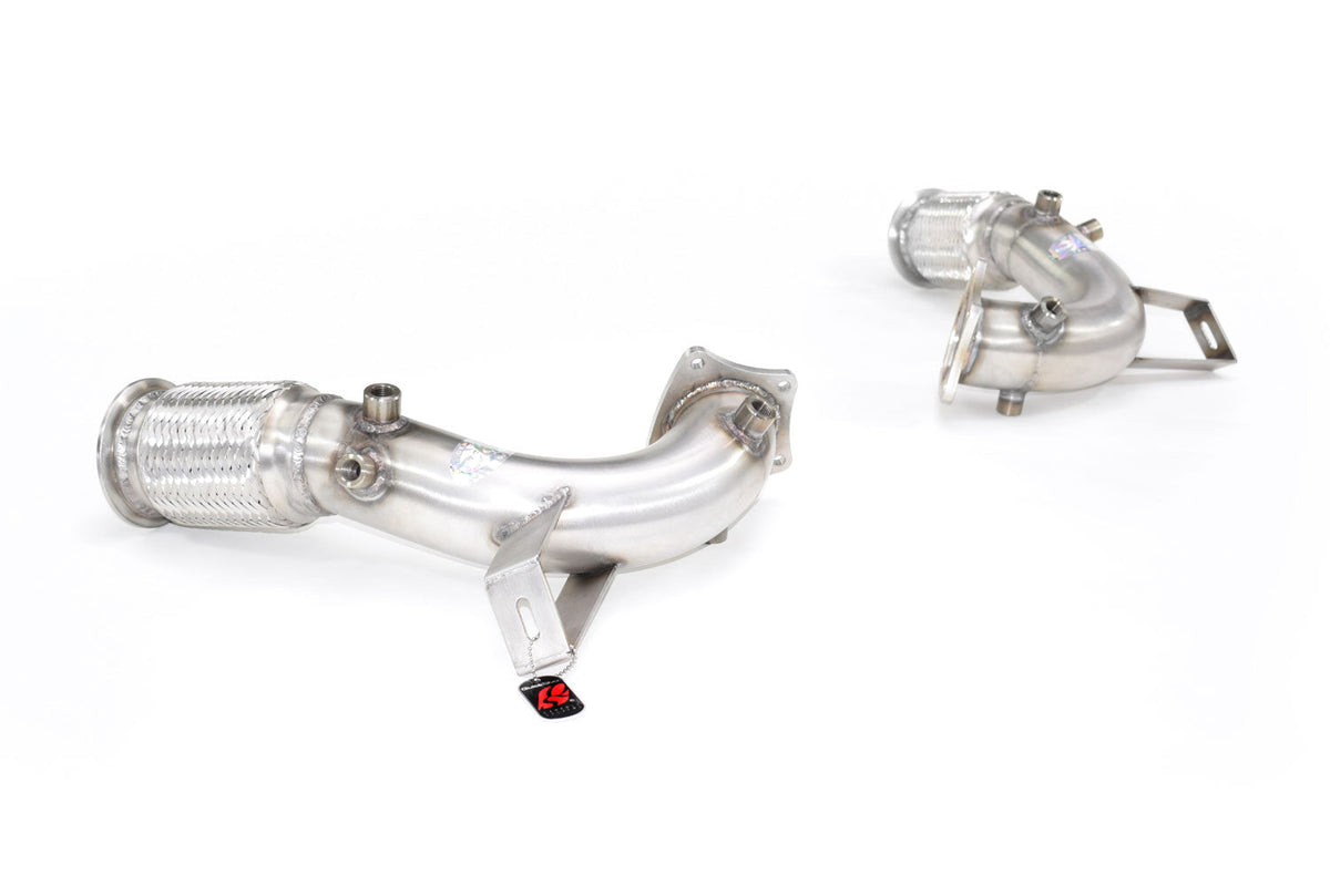 QuickSilver Sport Exhaust with Sound Architect OR GPF delete pipes (2020 on EURO Spec) - Audi R8 V10 (with GPFs)