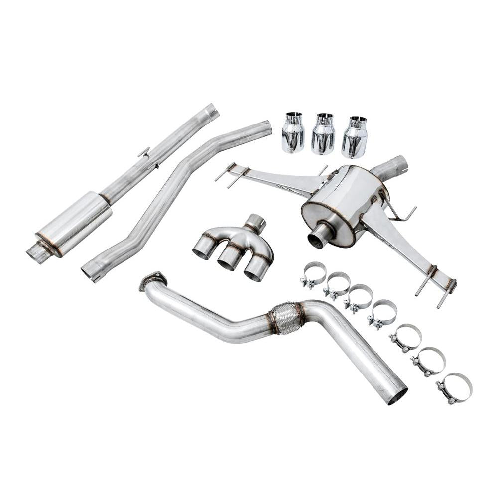 AWE Exhaust Suite for Honda FK8 Civic Type R (includes Front Pipe)