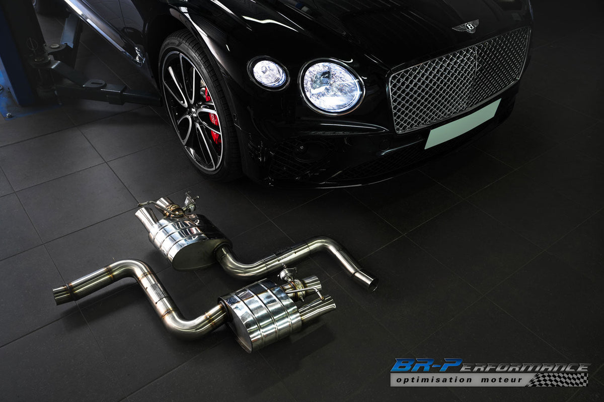 QuickSilver Sport Exhaust with Sound Architect - Bentley Continental GT W12 (2018-2024)
