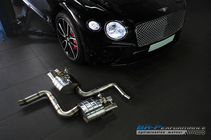 QuickSilver Sport Exhaust with Sound Architect - Bentley Continental GT W12 (2018-2024)