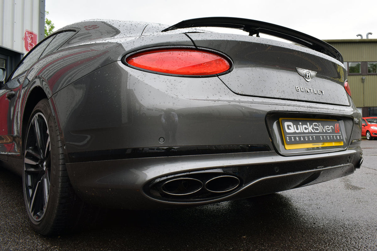 QuickSilver Sport Exhaust with Sound Architect - Bentley Continental GT V8 (2019-2024)