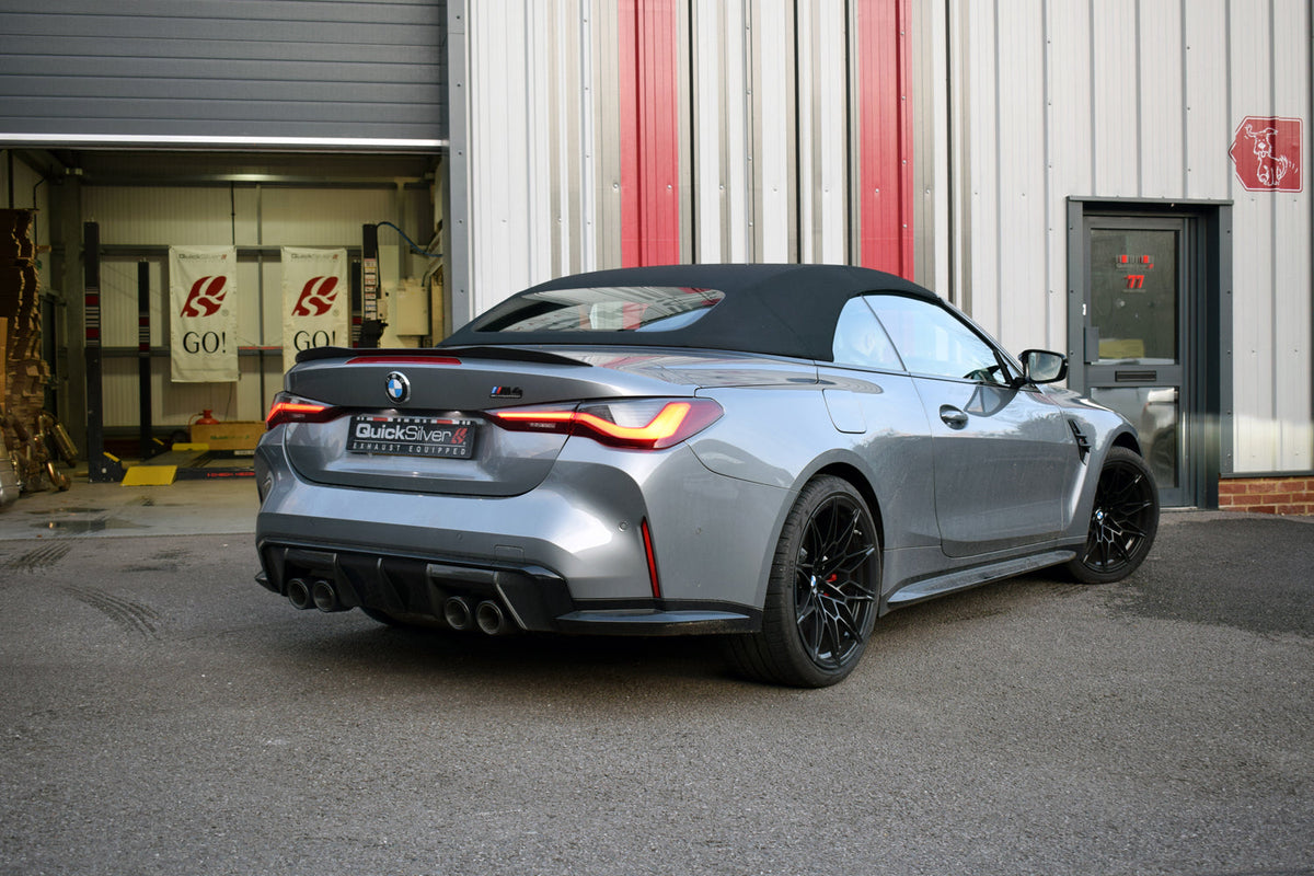 QuickSilver Sport Exhaust with Sound Architect with OR without OPF delete pipes. - BMW M4 G82 G83 Standard Exit (2021 on)