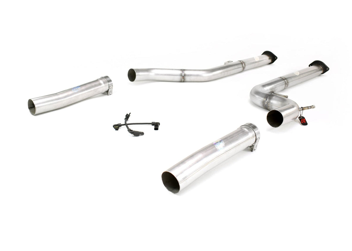 QuickSilver Secondary Catalyst Delete Pipes inc. OPF Cancellation Kit ONLY - BMW M4 G82 G83 GPF and (2021 on)