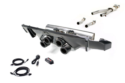 QuickSilver Sport Exhaust with Sound Architect Inc. Carbon Diffusor Kit with OR without OPF delete pipes. - BMW M4 G82 G83 Centre Exit (2021 on)